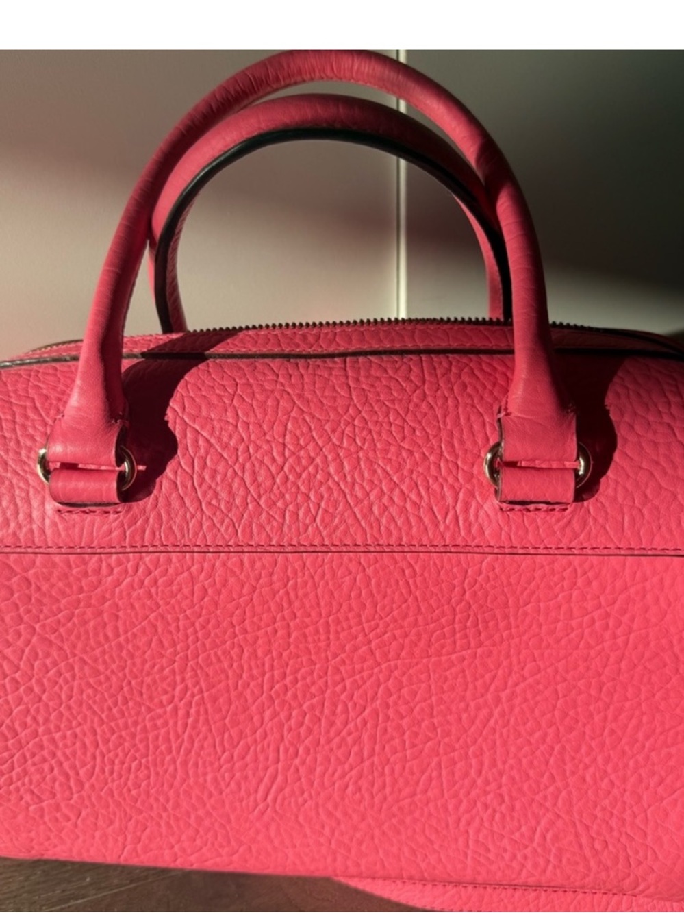 Low start Kate Spade  Perforated Leather Satchel - Picture 2 of 7
